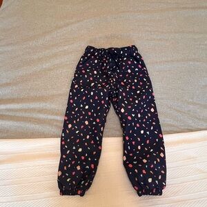 Kids' Patterned Fleece Lined Snow/Rain Pants